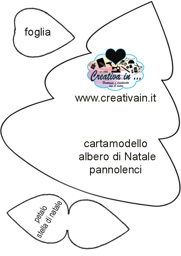 Stella Di Natale Di Pannolenci.Albero Di Natale In Pannolenci O Feltro Il Tutorial Creativa In