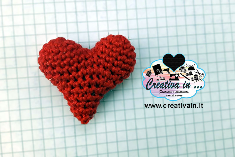 Cuore Amigurumi Schema Gratuito E Spiegazione Creativa In