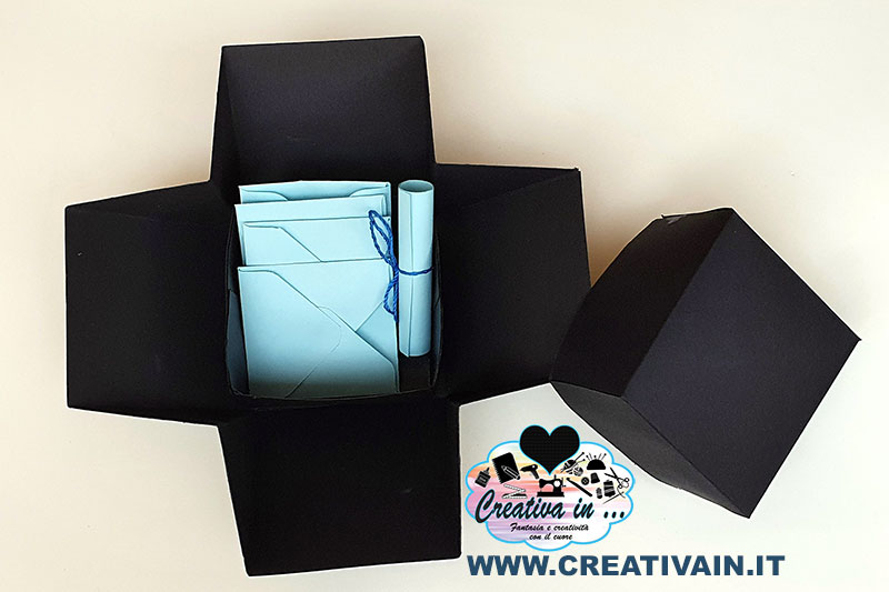 Come fare una explosion box. Materiali, tutorial, consigli utili - Creativa  In