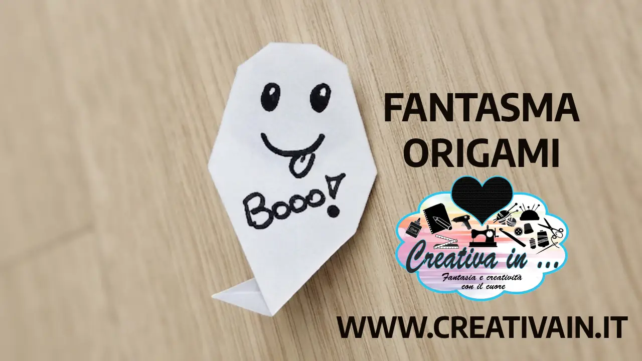 Fantasma Origami: Crea un Fantasmino di Carta per Halloween
