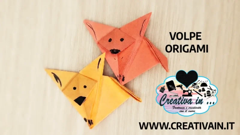 Volpe Origami Semplicissima: Video-Tutorial Origami per Bambini