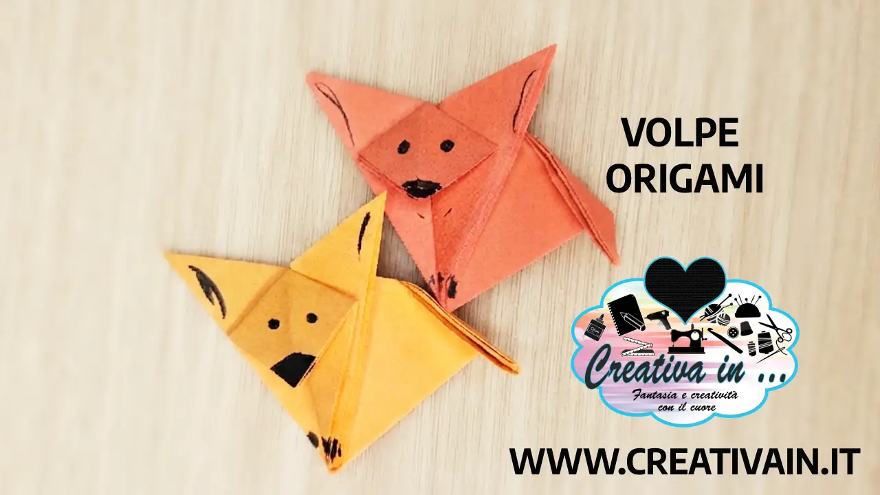 Volpe Origami Semplicissima: Video-Tutorial Origami per Bambini