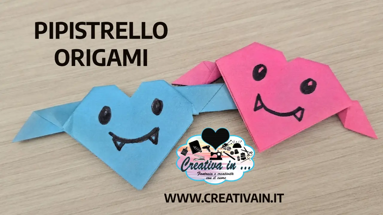 Pipistrello Origami: Come Fare un Pipistrello di Carta