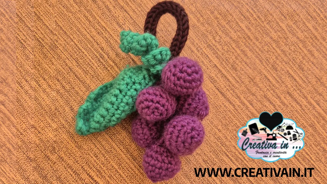 Uva Amigurumi: Schema e Tutorial Gratuito