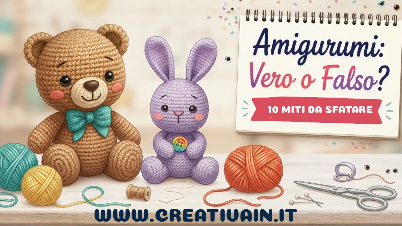 Amigurumi: Vero o Falso? 10 Miti da Sfatare